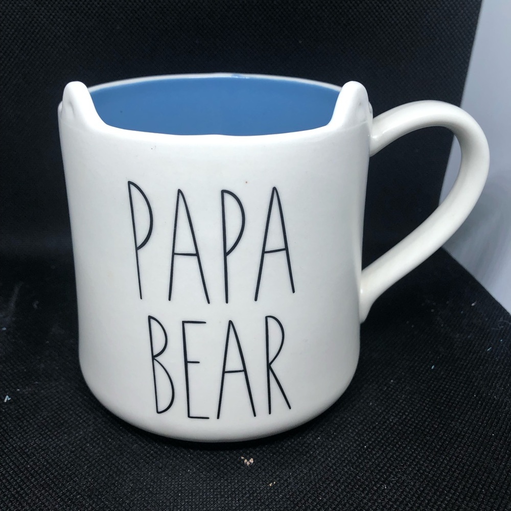 3/$40 Indigo Papa Bear Mug